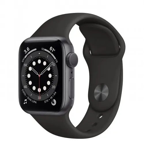 Apple Watch 6 40mm GPS Space Gray Aluminum Case w. Black Sport Band (MG133) б/у
